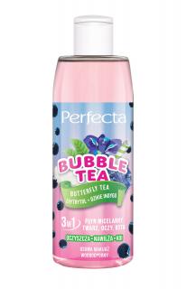 Perfecta Bubble Tea Płyn Micelarny 3w1 Butterfly Tea Erytrytol Indygo 300ml