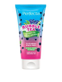 Perfecta Bubble Tea Żel Peelingujący do Twarzy Butterfly Tea Erytrytol Indygo 150ml