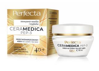 Perfecta Ceramedica PEP3 40+ Przeciwzmarszczkowy Krem na Dzień i Noc 50 ml