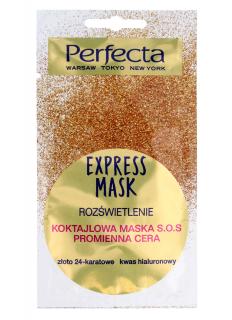 Perfecta Express Mask Koktajlowa Maska S.O.S Rozświetlająca 8ml