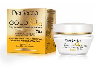 Perfecta Gold Q10 Krem Przeciwzmarszczkowy na Dzień i Noc 70+ 50 ml