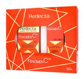 Perfecta Zestaw Fenomen C 50+ Krem do Twarzy 50ml + Krem pod Oczy i Powieki 15ml