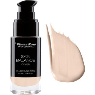 Pierre Rene Wodoodporny Podkład Kryjący Skin Balance 27 z Witaminą E 30 ml