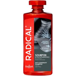 RADICAL Szampon do Włosów Przeciwłupieżowy Wzmacniający 400 ml