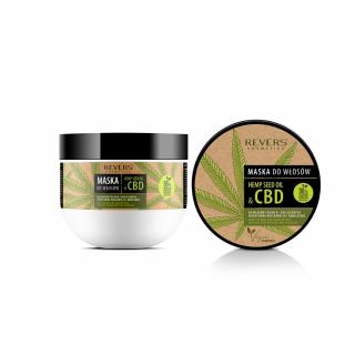 Revers Hemp Seed Oil Cbd Maska Do Włosów Suchych I Zniszczonych Z Olejem Konopnym 250ml