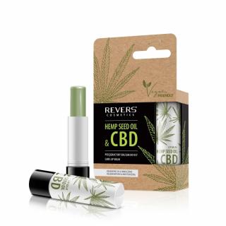 Revers Hemp Seed Oil Cbd Pielęgnacyjny Balsam Do Ust Z Olejem Konopnym 4g