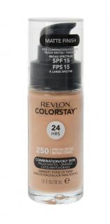 Revlon Colorstay 24h Podkład Kryjąco-Matujący Nr 250 Fresh Beige - Cera Mieszana I Tłusta 30ml