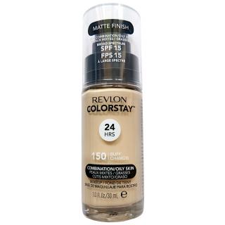 Revlon Podkład do Twarzy Colorstay Cera Tłusta Mieszana C/O 150 Buff Pompka 30 ml