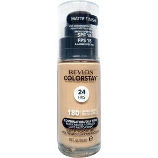 Revlon Podkład do Twarzy Colorstay do Cery Tłustej i Mieszanej 180 Sand Beige z Pompką 30 ml