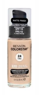 Revlon Podkład do Twarzy Colorstay do Cery Tłustej i Mieszanej 320 True Beige z Pompką 30 ml