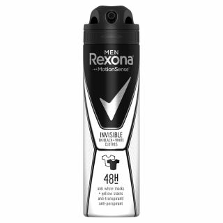 Rexona Motion Sense Men Dezodorant Spray Invisible Black White 150ml