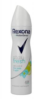 Rexona Stay Fresh Woman Dezodorant Spray Blue Poppy Apple 150ml