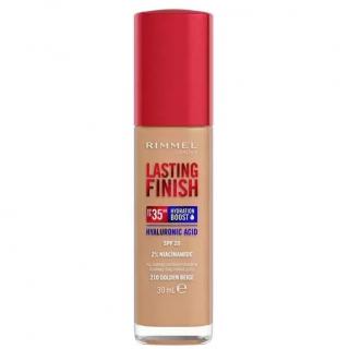 Rimmel Lasting Finish 35H Podkład Kryjący do Twarzy 210 Golden Beige Złocisty Beż 30ml