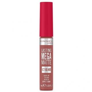 Rimmel Lasting Mega Matte Płynna Pomadka do Ust 210 Rose Shine Róża Blask 7.4ml