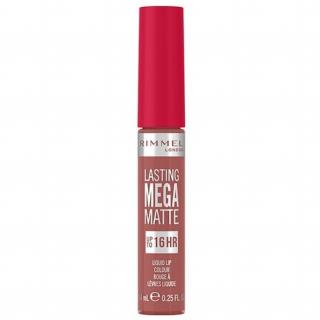 Rimmel Lasting Mega Matte Płynna Pomadka do Ust 600 Coral Sass Koralowy Szał 7.4ml
