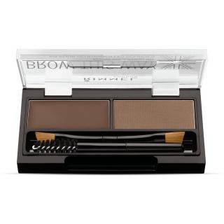 Rimmel Paleta do Brwi - Brow This Way 002 Średni Brąz