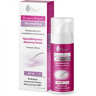 Rosacea Repair - Aktywny Krem SPF25 na Dzień z Hesperydyną na Trądzik Różowaty 50 ml