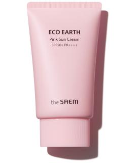 Saem Eco Earth Pink Sun Cream Krem Z Filtrem SPF50+