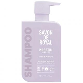 SAVON DE ROYAL Miracle Wygładzający Szampon do Włosów Zniszczonych z Keratyną 500 ml