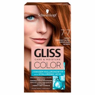 Schwarzkopf Gliss Color Krem Koloryzujący Nr 7-7 Ciemny Miedziany Blond 1op.