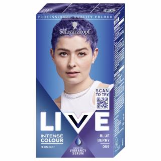 Schwarzkopf Live Blue Berry Farba do Włosów 059