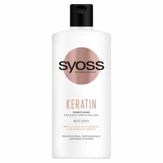 Schwarzkopf Syoss Keratin Odżywka Odbudowująca Do Włosów Łamliwych 440ml