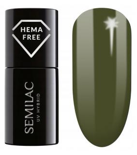 Semilac Lakier Hybrydowy 421 Baobab green (Hema Free) 7ml