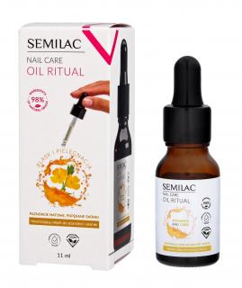 Semilac Nail Care Oil Ritual Nawilżający Olejek Do Paznokci I Skórek 11ml