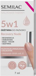 Semilac Odżywka do Paznokci Nail Power Therapy 5w1 Crystal Strong 7ml