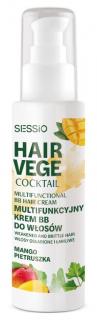 Sessio Hair Vege Coctail Multifunkcyjny Krem Bb Do Włosów Osłabionych i Łamliwych - Mango i Pietruszka 100ml