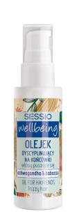 Sessio Wellbeing Dyscyplinujący Olejek na Końcówki Włosów Ashwagandha i Babassu 50ml