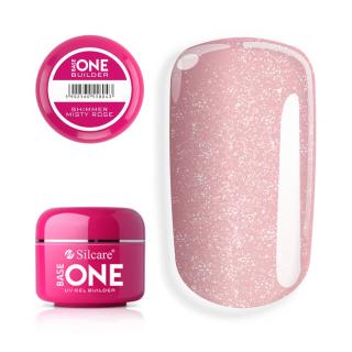 Silcare Base One UV Gel Żel Budujący Shimmer Misty Rose 50g