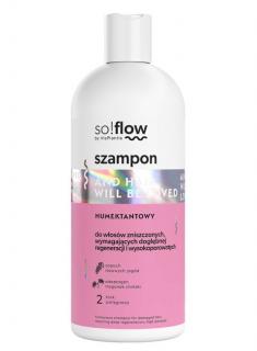 So!Flow Humektantowy Szampon do Włosów Zniszczonych Wymagających Regeneracji 300 ml