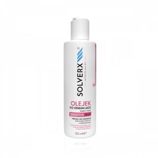 Solverx Sensitive Skin Olejek Do Demakijażu Twarzy I Oczu Do Cery Wrażliwej 150ml