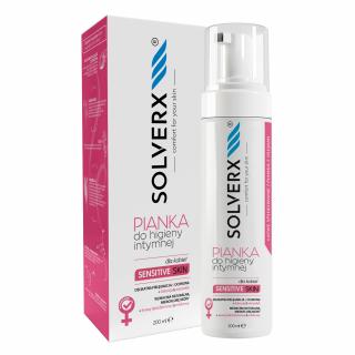 Solverx Sensitive Skin Pianka Do Higieny Intymnej Dla Kobiet 200ml