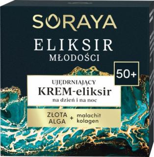 Soraya Eliksir Młodości 50+ Ujędrniający Krem-Eliksir Na Dzień I Noc 50ml