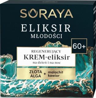 Soraya Eliksir Młodości 60+ Regenerujący Krem-Eliksir Na Dzień I Noc 50ml