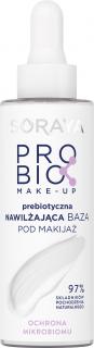 Soraya Probio Make-Up Prebiotyczna Nawilżająca Baza Pod Makijaż - Ochrona Mikrobiomu 30ml