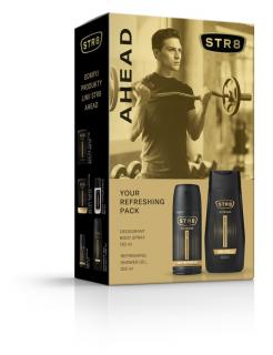 Str 8 Zestaw Prezentowy Ahead (Deo Spray 150ml+Żel Pod Prysznic 250ml)