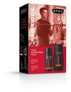 Str 8 Zestaw Prezentowy Red Code (Deo Spray 150ml+Żel Pod Prysznic 250ml)