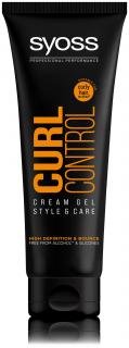 Syoss Curl Control Kremowy Żel Stylizujący do Włosów Kręconych 250ml