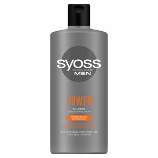 Syoss Men Power Szampon Wzmacniający - Włosy Normalne 440ml