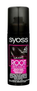 Syoss Root Retoucher Spray Maskujący Odrosty - Czerń 120ml