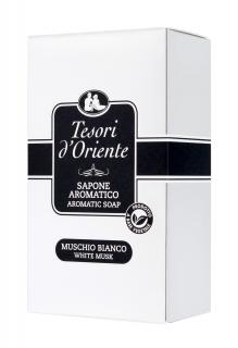 Tesori D Oriente Aromatyczne Mydło w Kostce - Muschio Bianco 125g