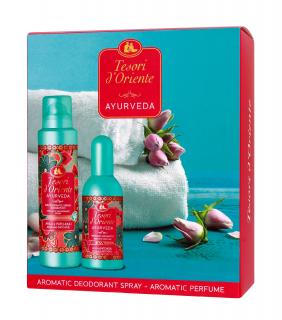 Tesori Oriente Zestaw Ayurveda Woda Perfumowana 100 ml + Dezodorant 150 ml