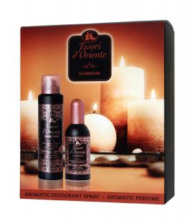 Tesori Oriente Zestaw Hammam Woda Perfumowana 100 ml + Dezodorant 150 ml