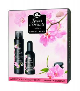 Tesori Oriente Zestaw Imperial Orchid Woda Perfumowana 100 ml + Dezodorant 150 ml