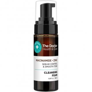 The Doctor Pianka Oczyszczająca do Twarzy Niacinamide + Cynk Cera Mieszana i Tłusta 150 ml