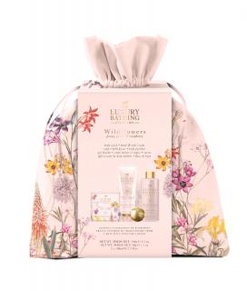 The Luxury Bathing Zestaw Wildflowers Peony, Peach  Raspberry Woreczek 1 op.