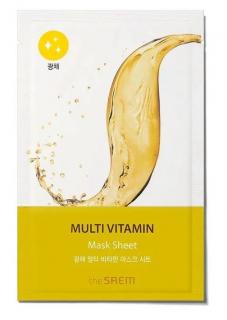 The Saem Bio Solution Maska Rozświetlająca W Płachcie - Multivitamin